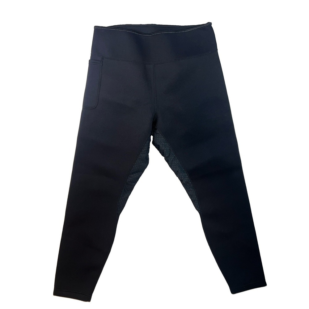 Kutting Weight Sauna V3 Tight Women's Size 2XL Black Neoprene Joggers Athletic